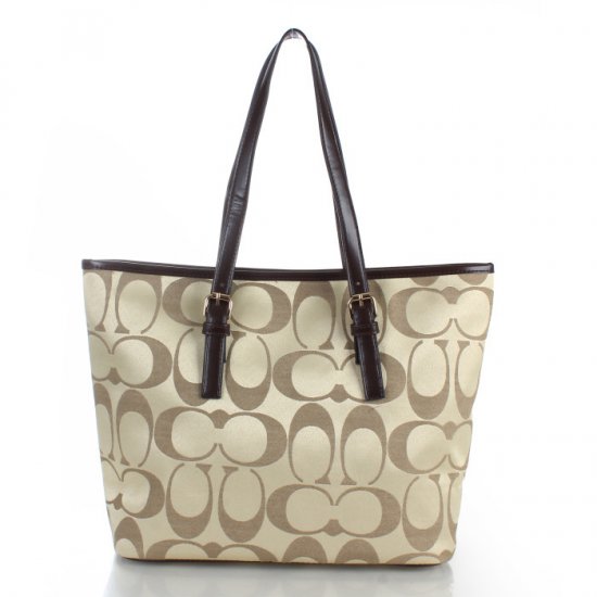 Coach Madison East West Medium Apricot Totes FDK